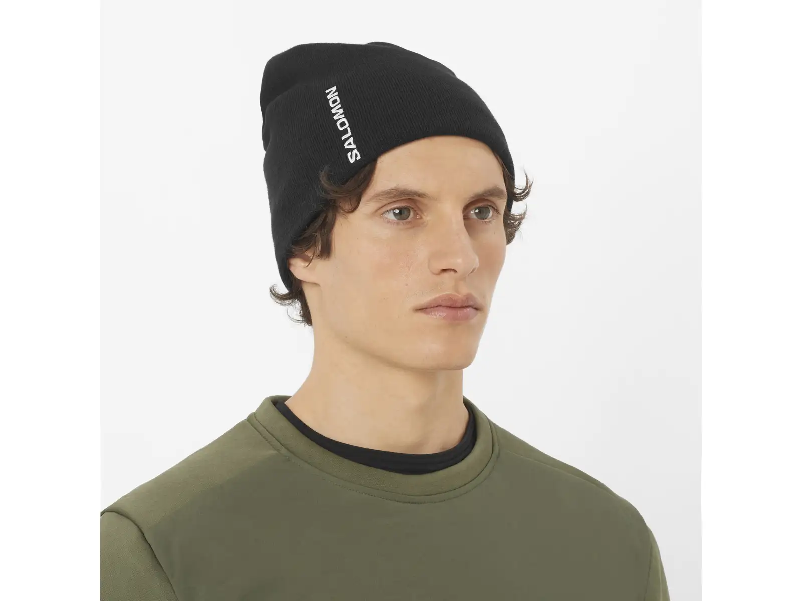 Salomon Graphic Beanie czapka do biegania Deep Black