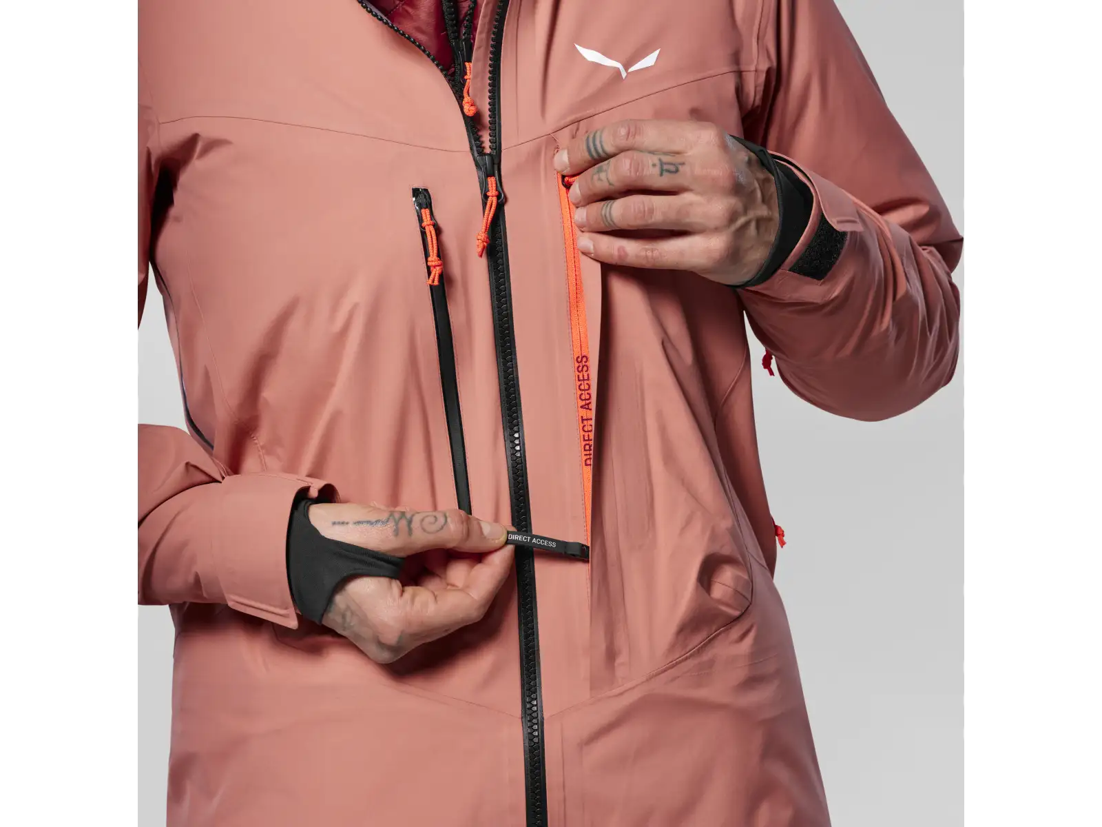 Salewa Sella 3L Powertex damska kurtka Desert Pink