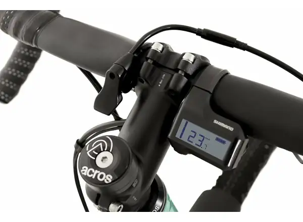 Rock Machine Gravelride e700 Di2 gravel rower elektryczny miętowy/srebrny