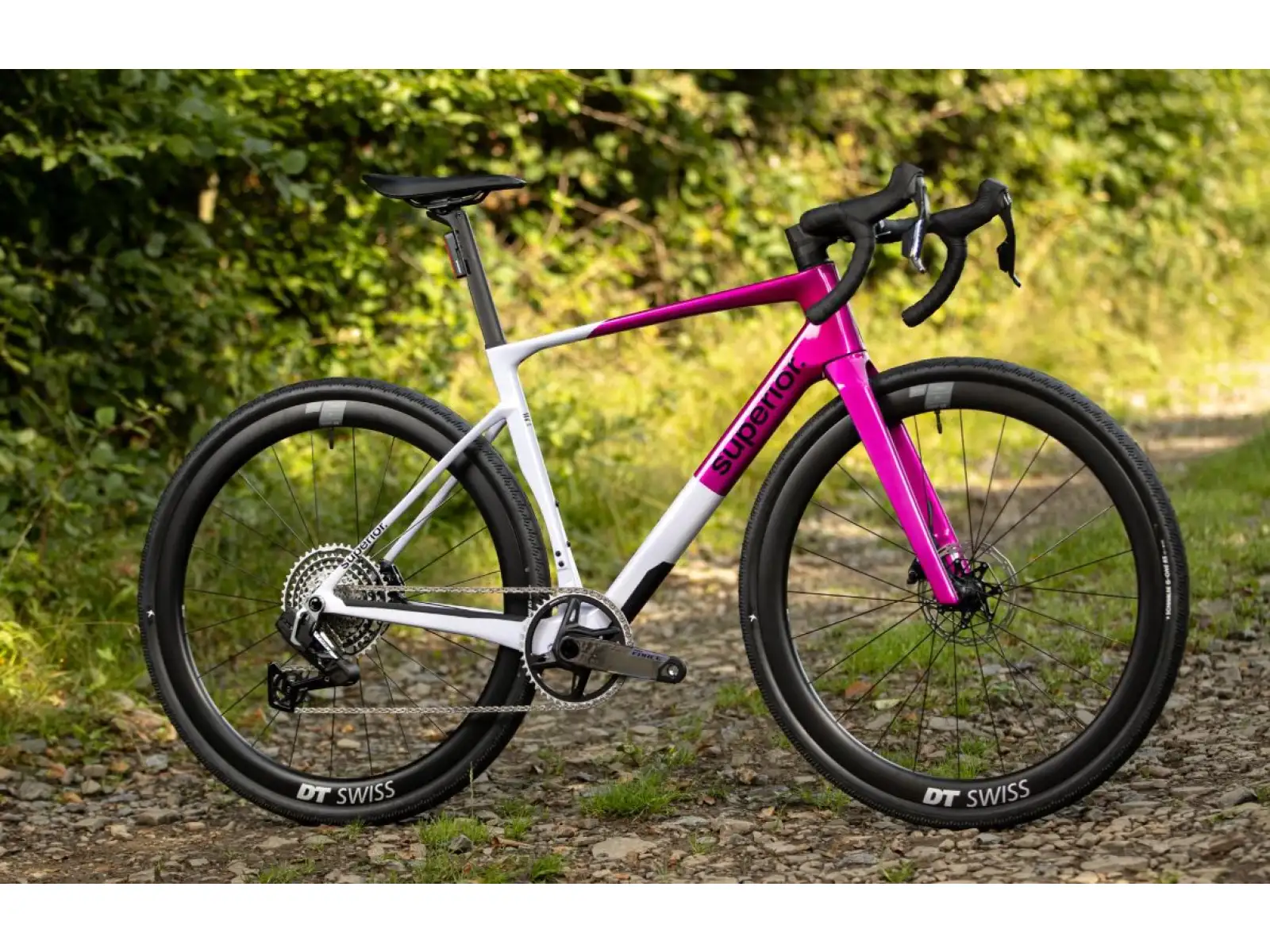 Superior XR 9.7 GR rower żwirowy Gloss Electric Purple / Grey