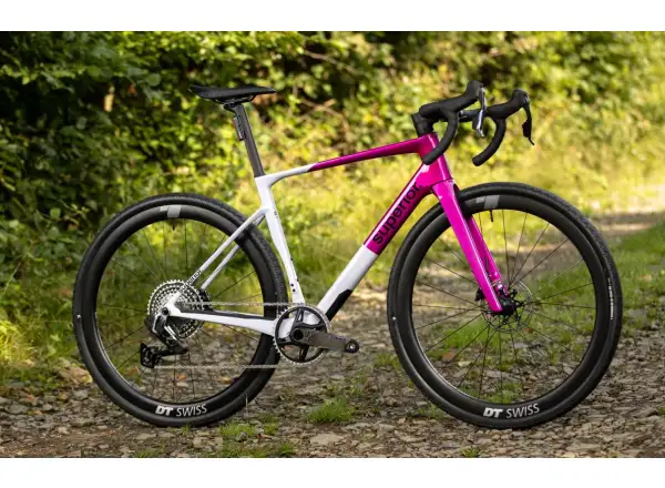 Superior XR 9.7 GR rower żwirowy Gloss Electric Purple / Grey
