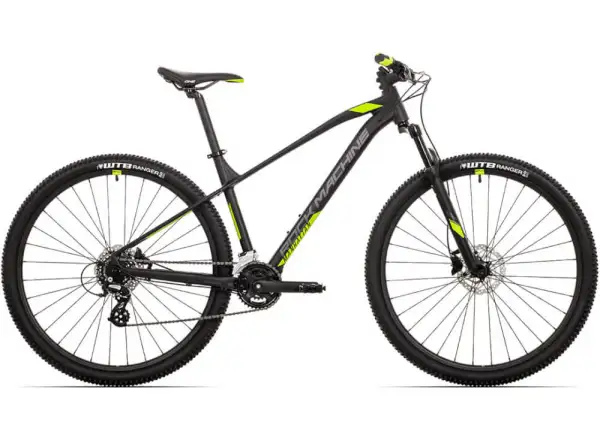 Rock Machine Manhattan 40-29 rower górski mat black/dark grey/radioactive yellow blue