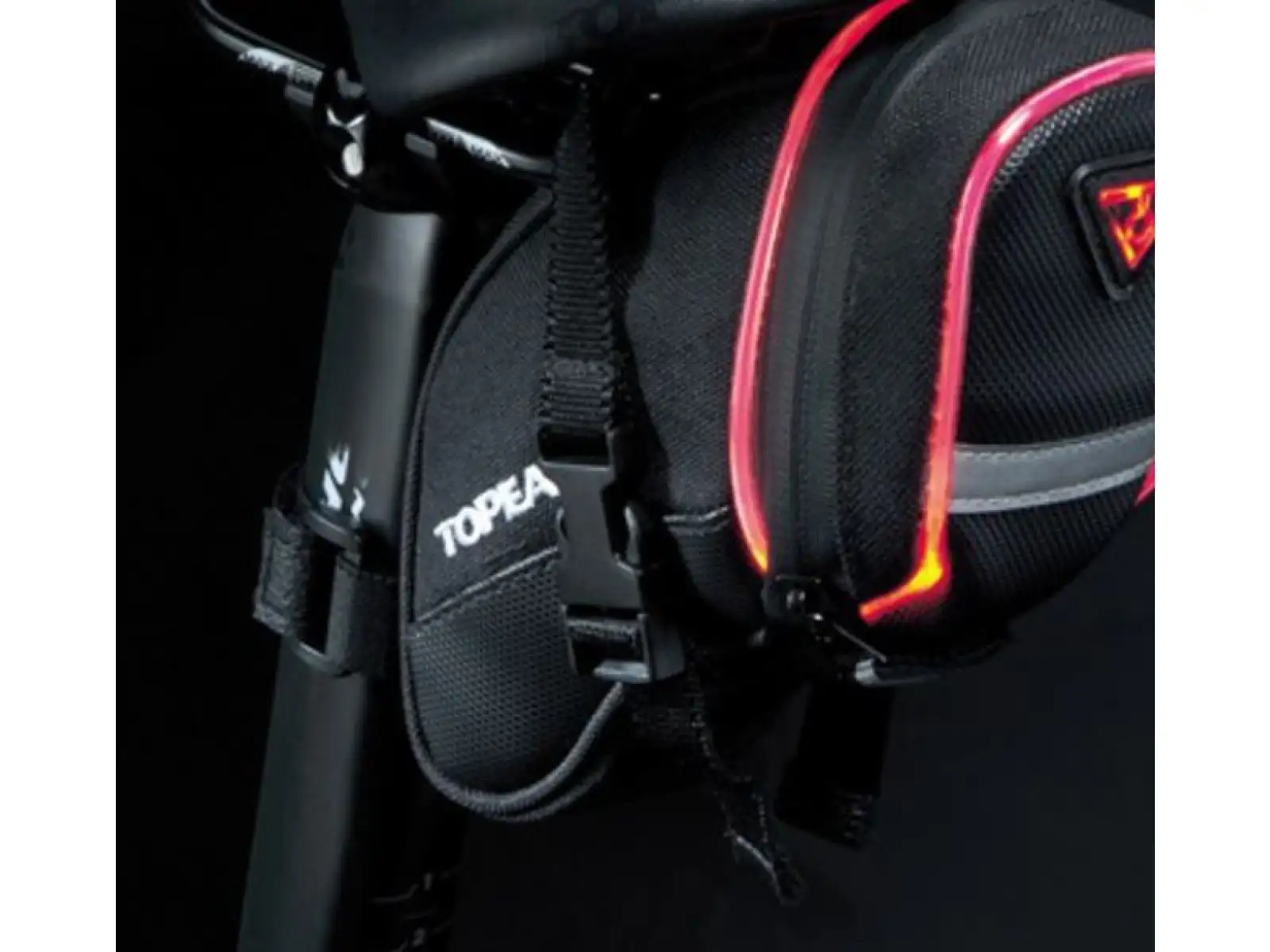 Topeak Aero Wedge iGlow Small torba pod siodło z paskami
