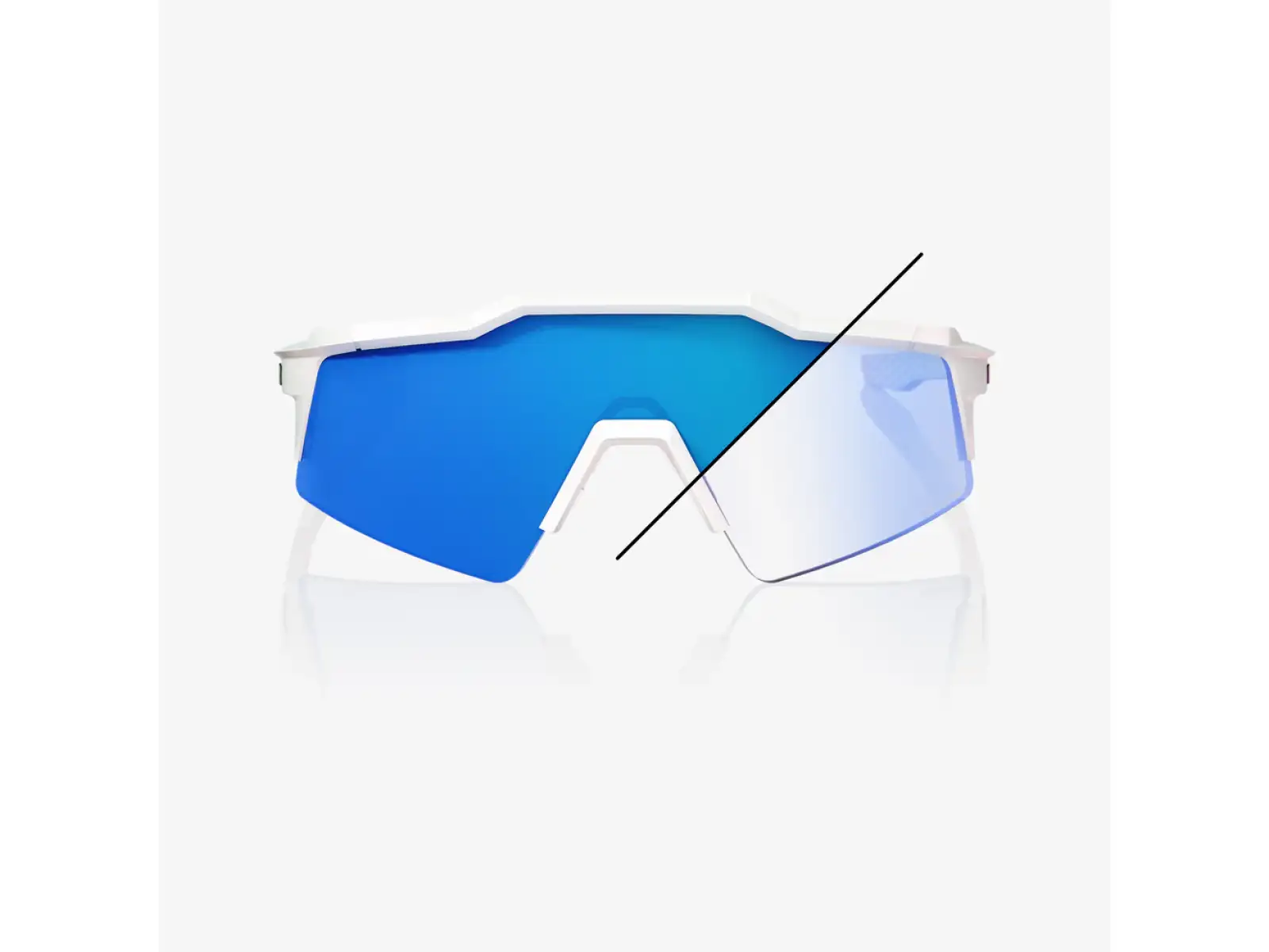 100% Speedcraft okulary SL LE Bastille Blue Mirror