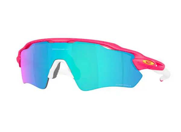 Oakley Radar EV Path okulary sportowe Neon Pink Splater/Prizm Sapphire