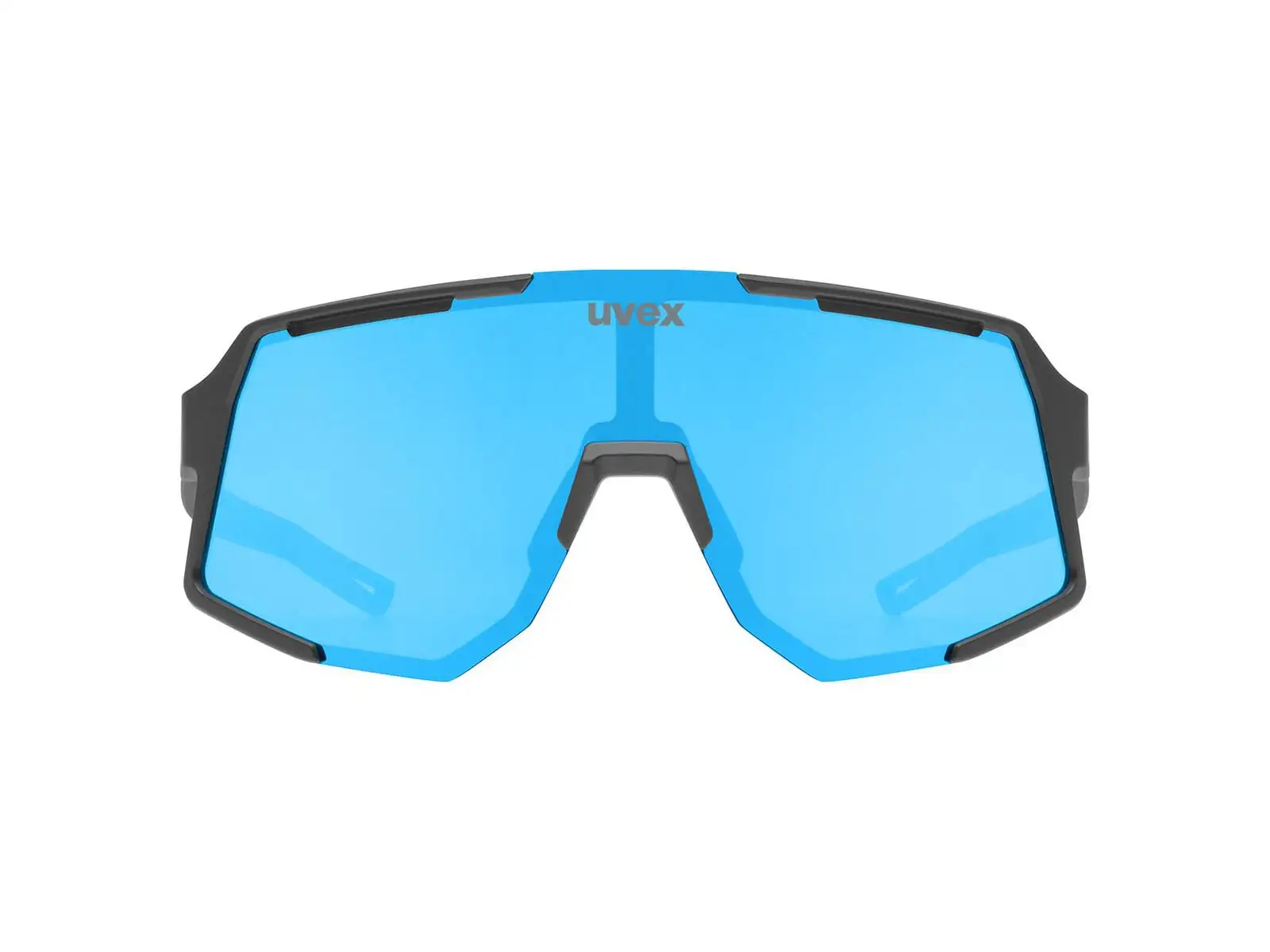 Uvex Sequenze okulary przeciwsłoneczne Black Matt/Mirror Blue