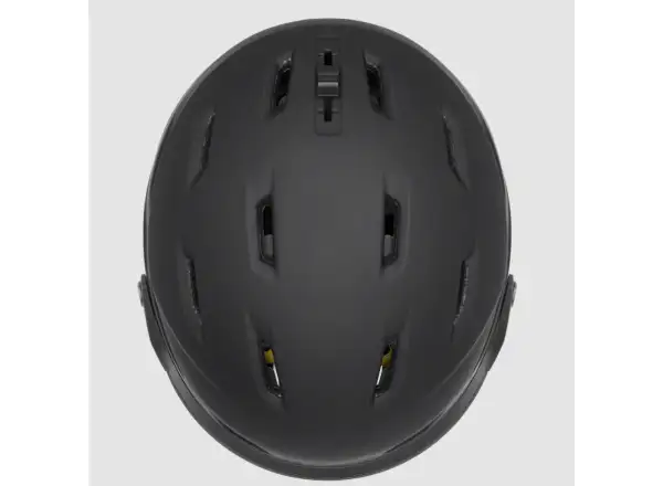 Smith Survey EU kask narciarski Matte Black / ChromaPop Everyday Green Mirror