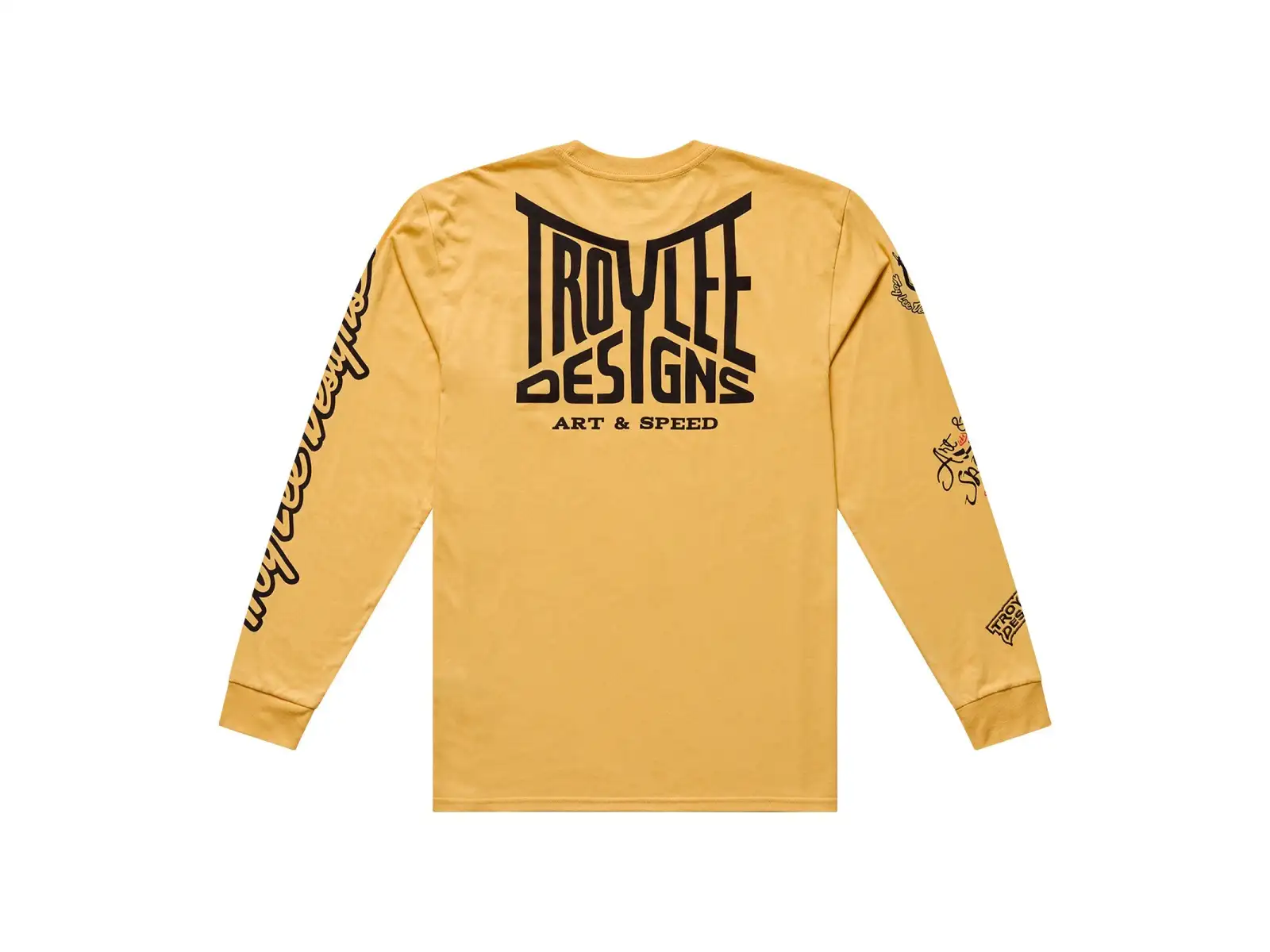Troy Lee Designs męska koszulka długi rękaw na kierownicę Bleached melon