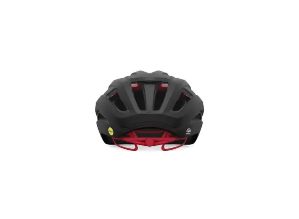 Giro Aries Spherical kask Mat Carbon/Red