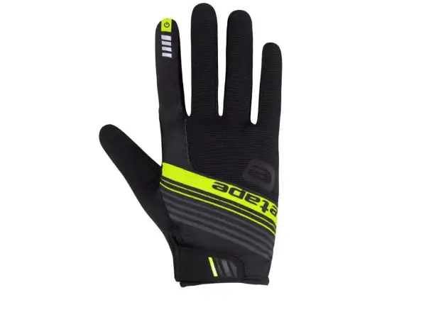 Etape Spring+ rękawice długie czarna/żółta fluo