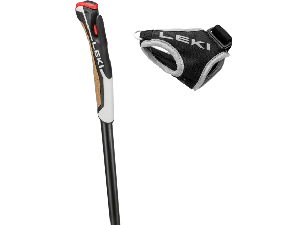 Leki PRC 750 kije do biegania Black-white-dark Anthracite