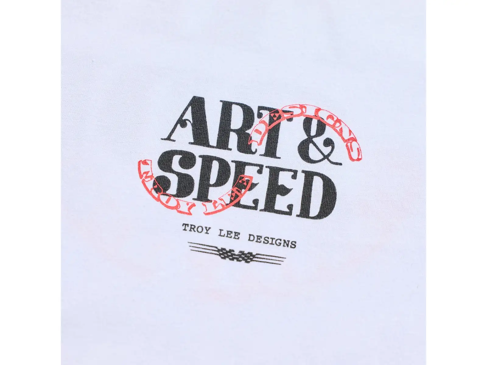 Troy Lee Designs męska koszulka Pink Slips White