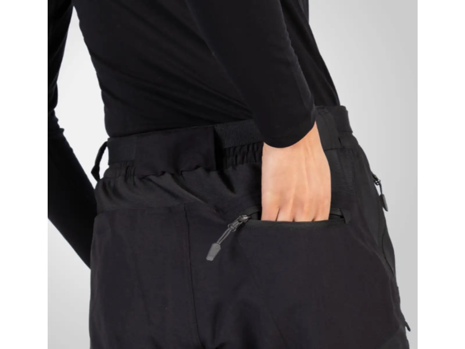 Endura Hummvee damskie szorty z wewnętrzną wkładką Black