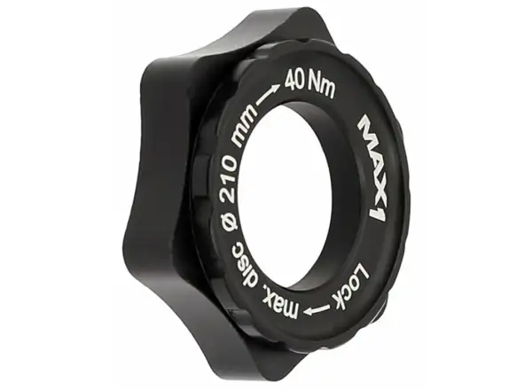 MAX1 Center Lock/6 otworów adapter czarna
