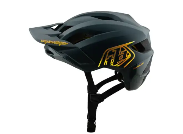 Troy Lee Designs Flowline Point dziecięcy kask Gray/Gold