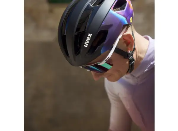 Uvex Rise Pro MIPS kask Black/Galaxy