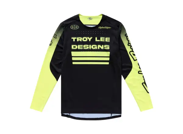Troy Lee Designs Sprint męska koszulka z długim rękawem Segment Black