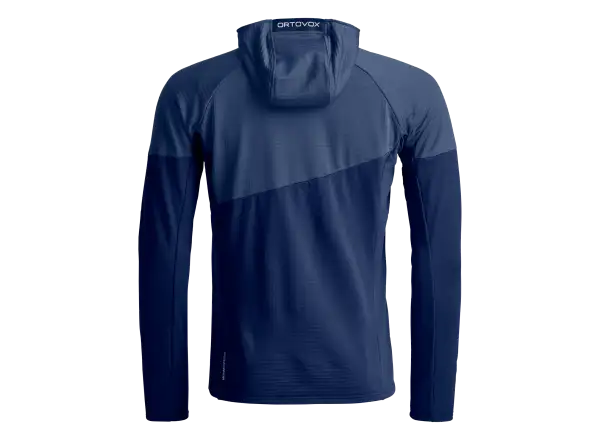 Ortovox Fleece Light Grid Hoody męska bluza Deep Ocean