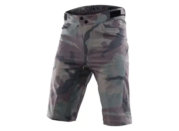 Troy Lee Designs Flowline Shell męskie szorty Camo Woodland