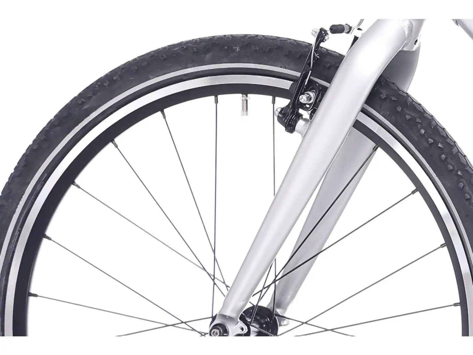 Superior F.L.Y. 24 VB rower dziecięcy Matte Silver