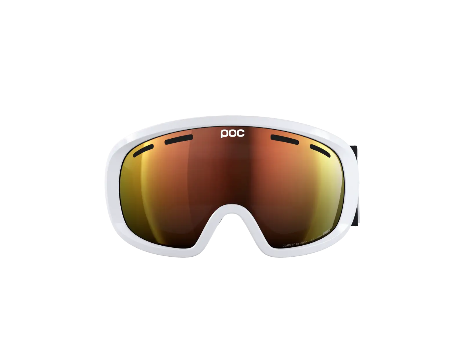 POC Fovea Mid gogle narciarskie Blixten/Partly Sunny Orange