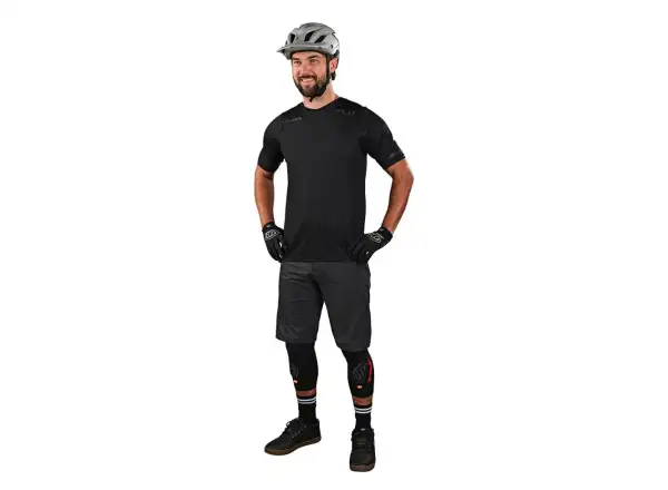 Troy Lee Designs Skyline Air męska koszulka z krótkim rękawem Mono Black