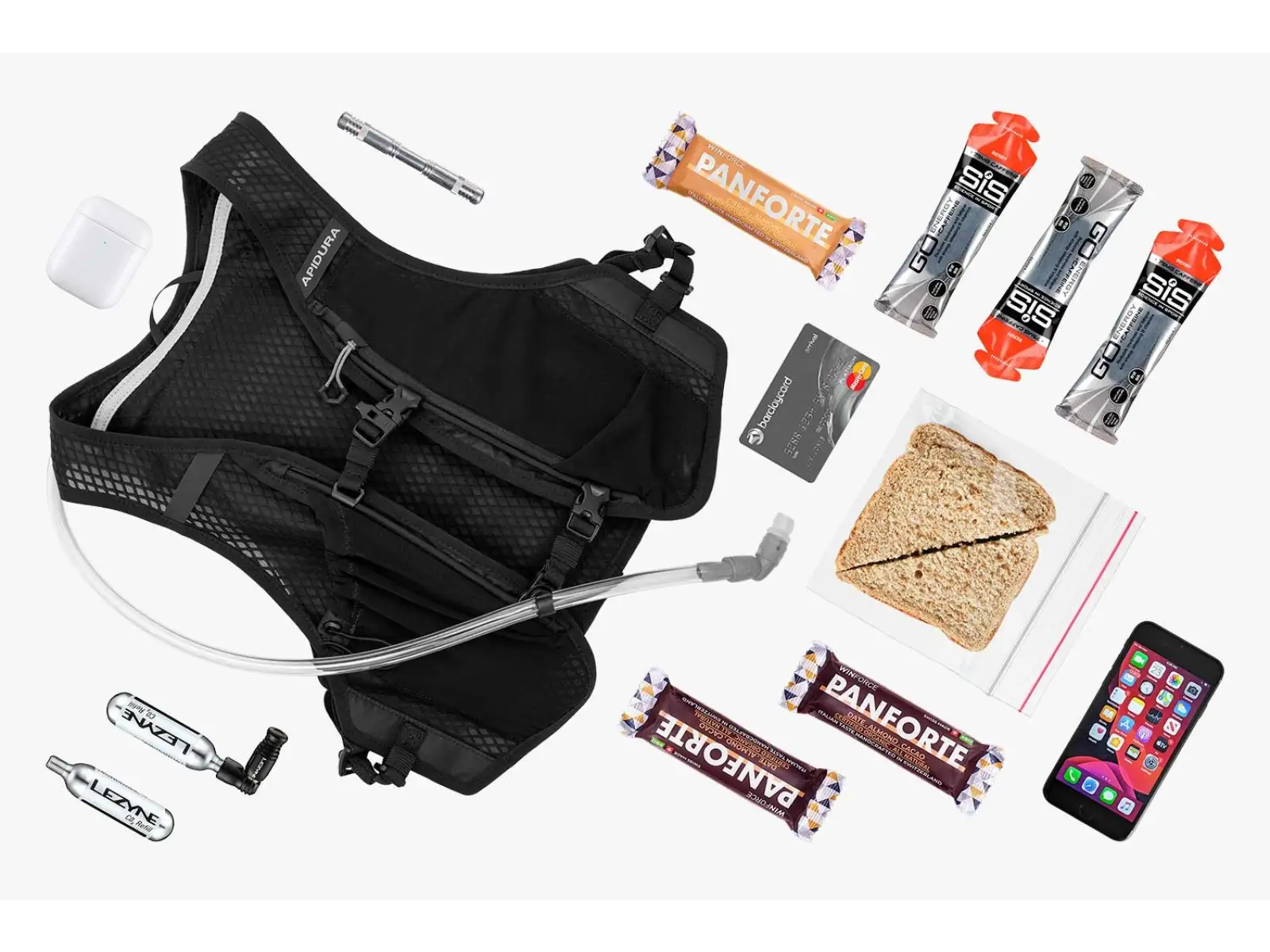 Apidura Racing Hydration kamizelka rowerowa 2 l czarna