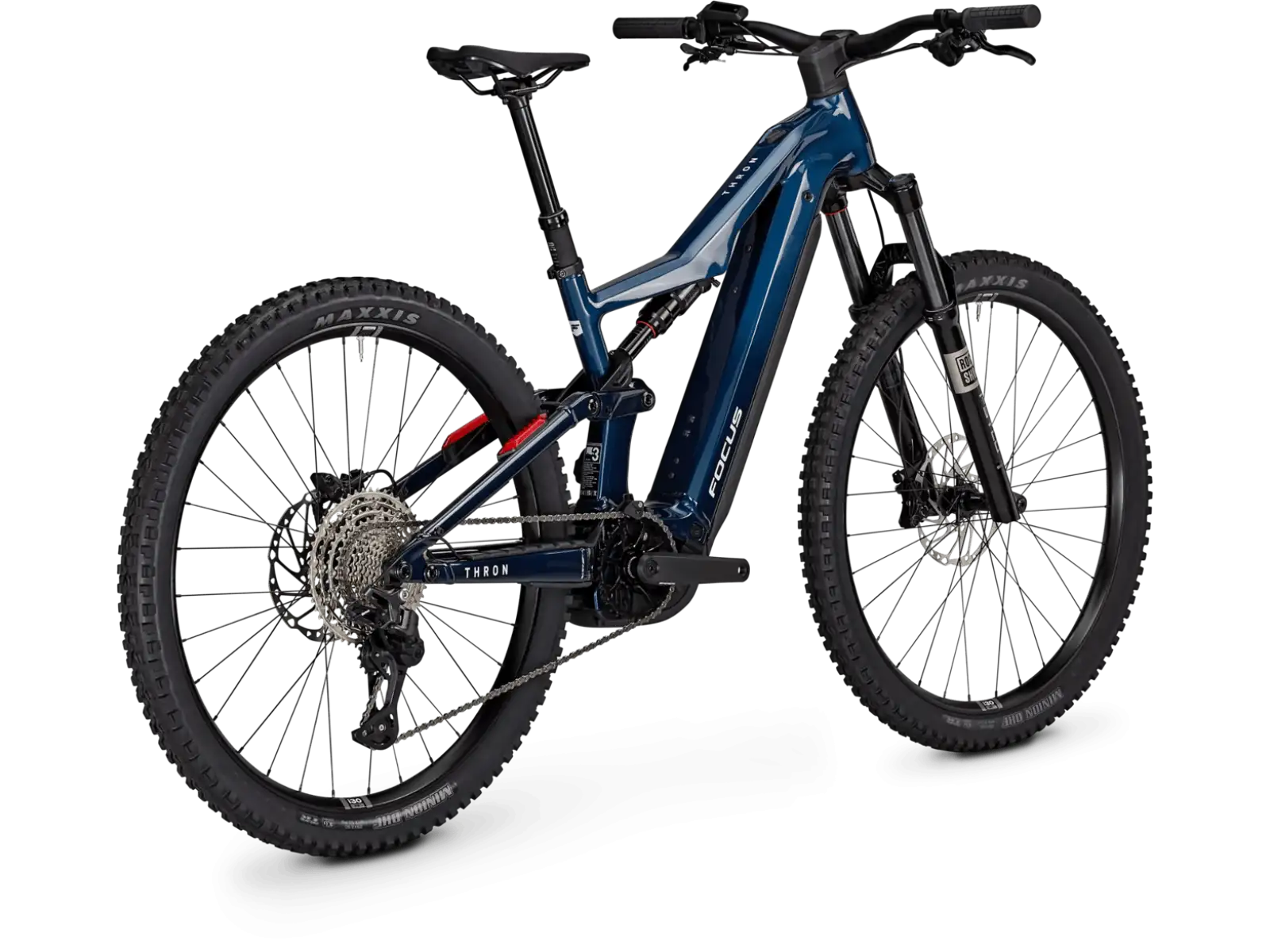 Focus THRON 8 720Wh w pełni amortyzowany rower elektryczny Azurblue / Sydneyblue