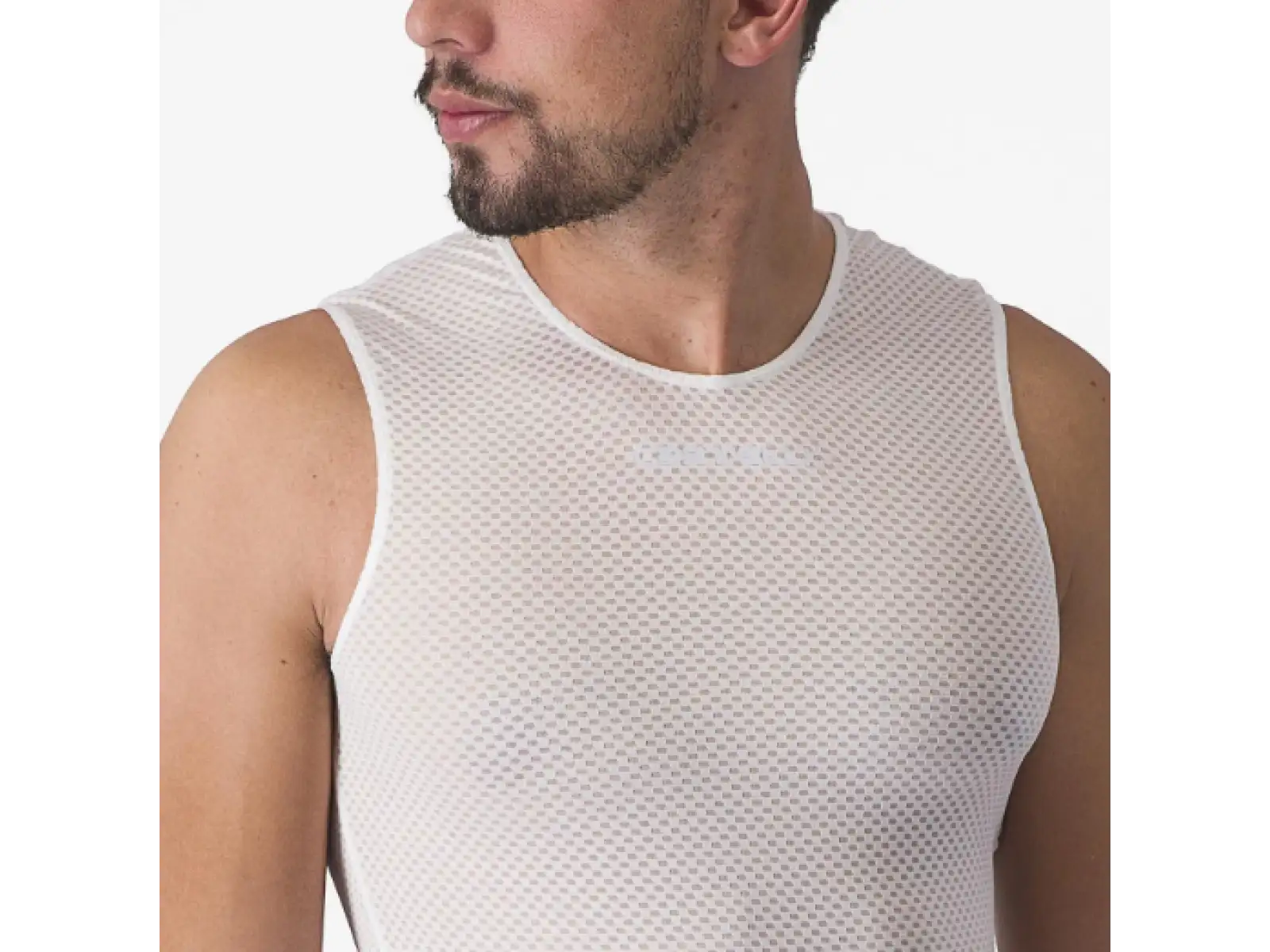 Castelli Pro Mesh 2.0 koszulka funkcyjna bez rękawów White