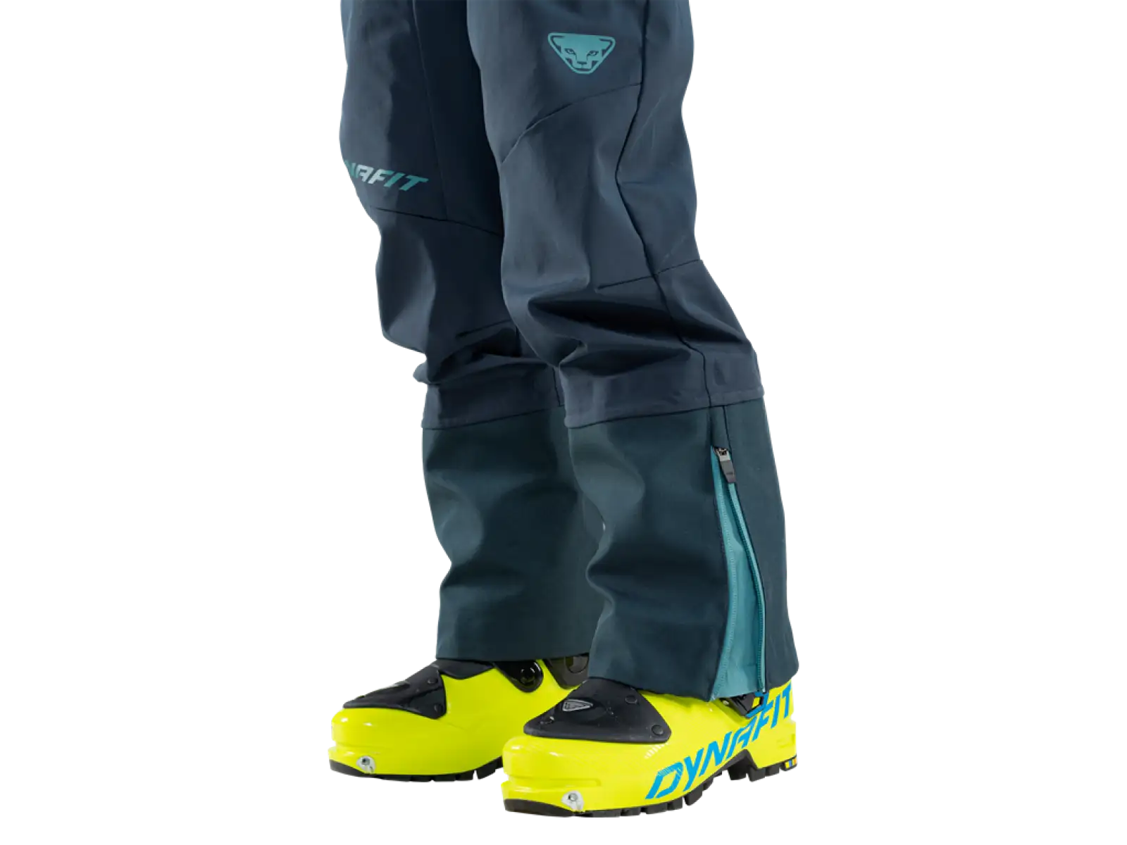 Dynafit Youngstar 3L dziecięce spodnie z szelkami Marine Blue