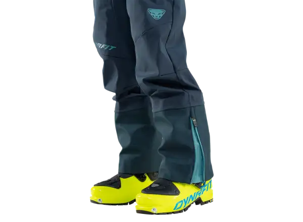 Dynafit Youngstar 3L dziecięce spodnie z szelkami Marine Blue