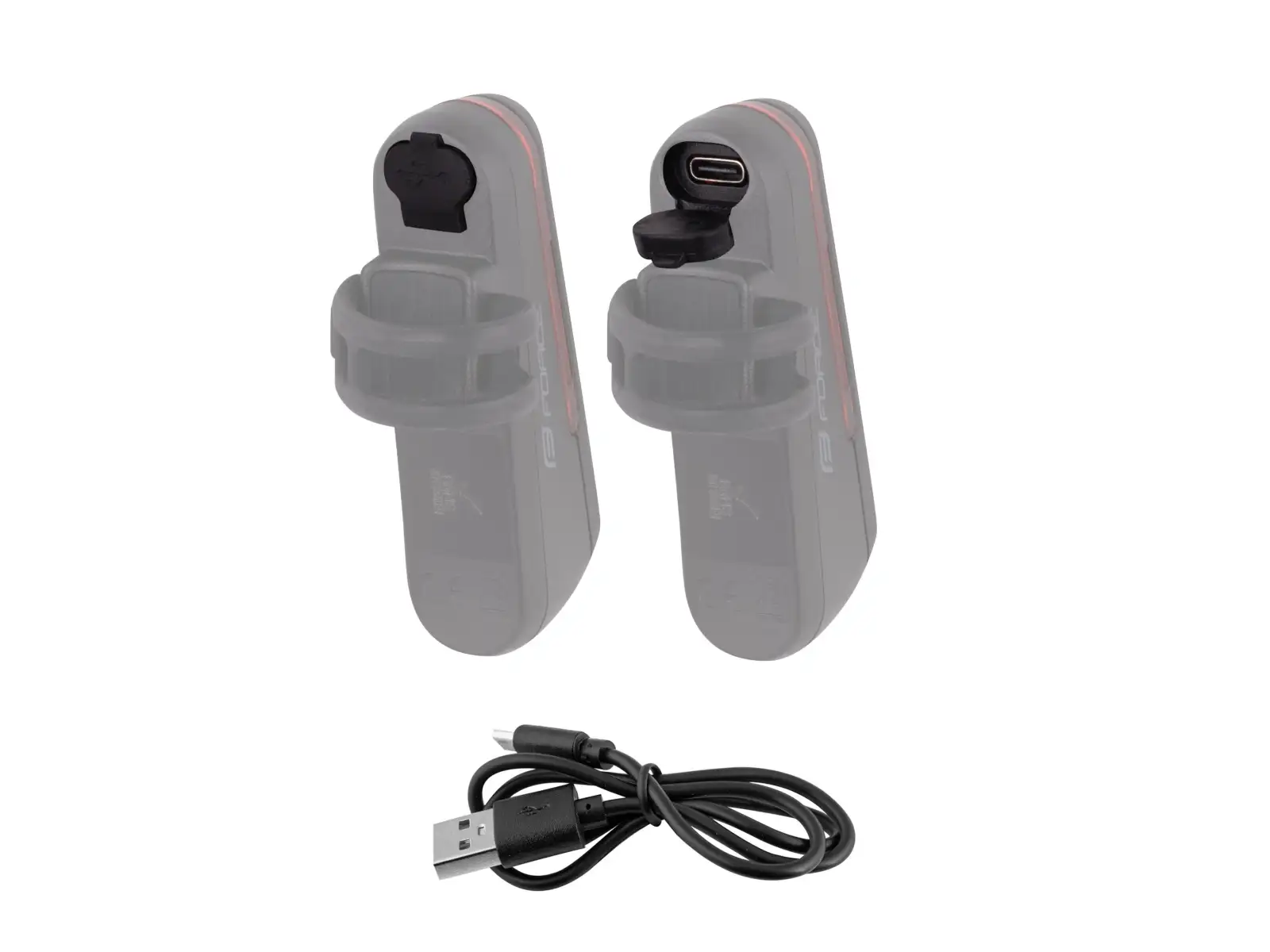 Force SKATO 20 LED tylna lampka USB-C