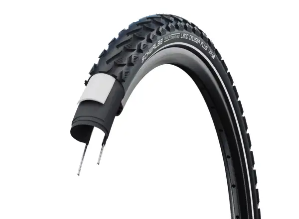 Schwalbe 50-622 LandCruiser Plus Active PunctureGuard E-25, drut, Green compound, black-r