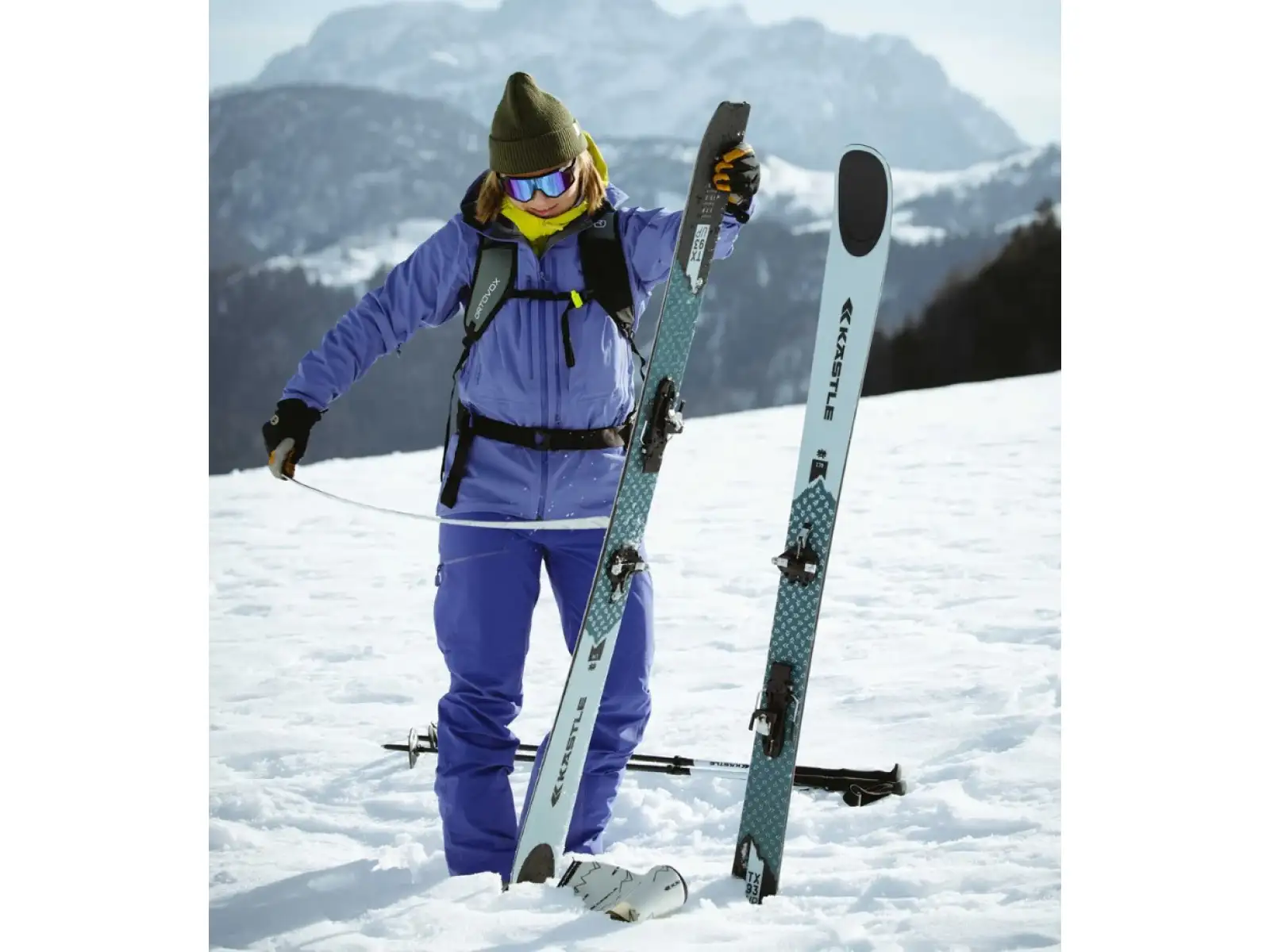 Kästle TX93 Up + Basic Skin narty skiturowe + Tour 9 CA wiązania zestaw