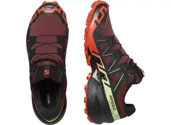 Salomon Speedcross 6 męskie obuwie biegowe Rum Raisin/Cherry Tomato/Cognac