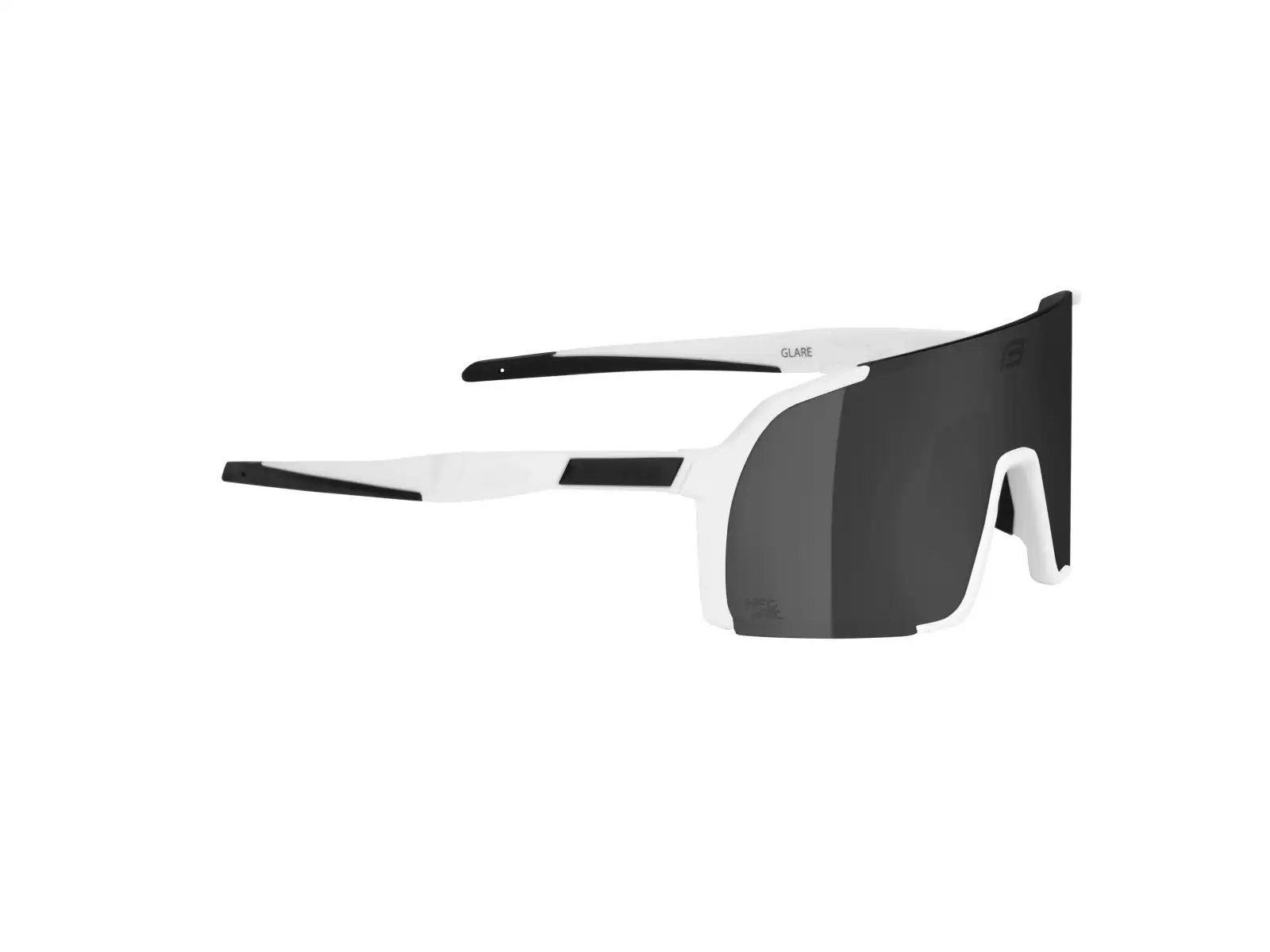 Force Glare okulary białe/czarne lustrzane szkło