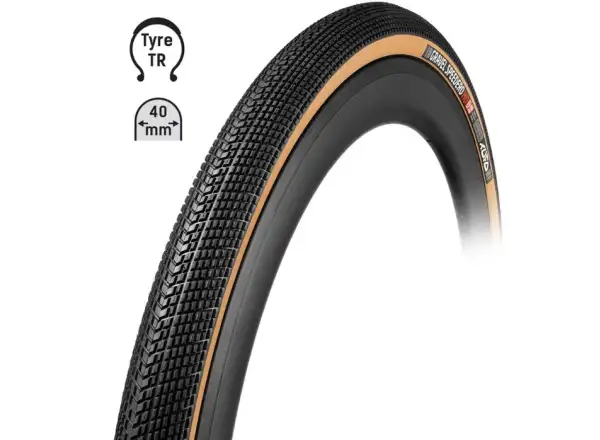 Tufo Speedero HD opona gravel kevlar 40-622 TR czarny/beżowy