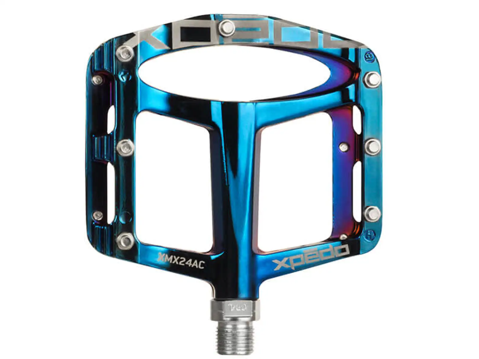X-pedo Spry+ platformowe pedały Blue Ray