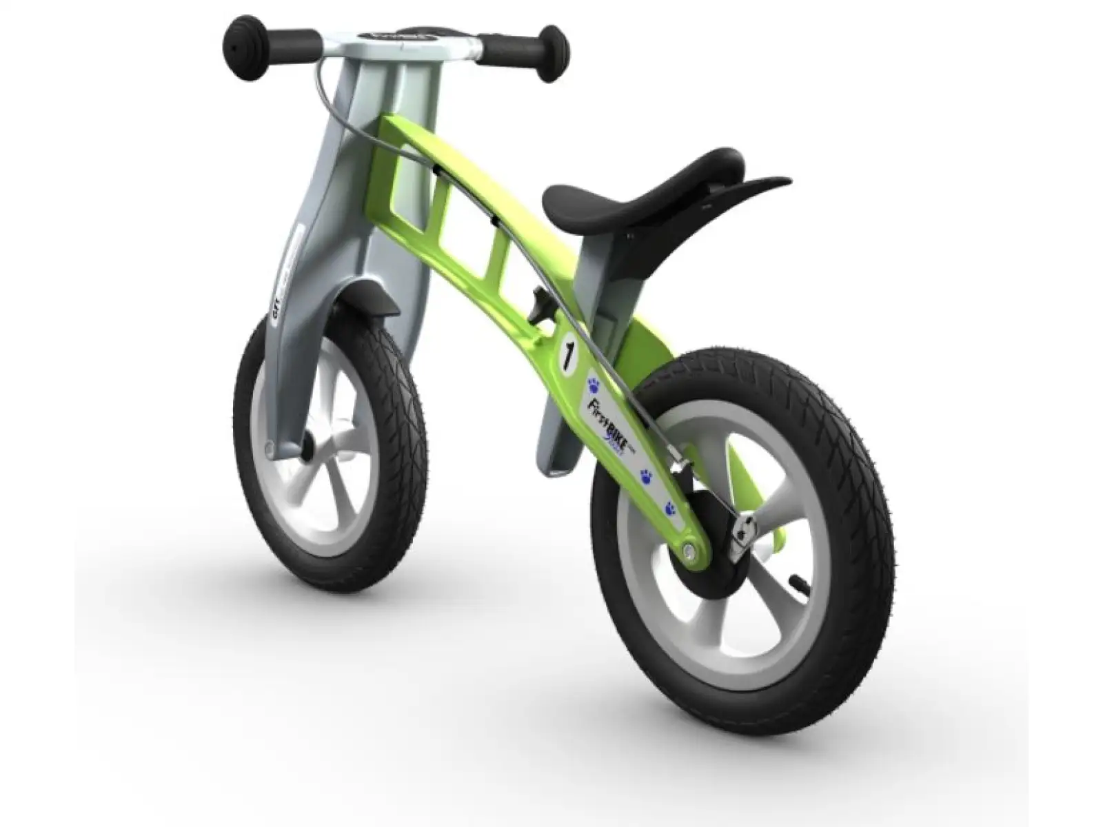 First Bike Street rowerek biegowy dla dzieci zielona
