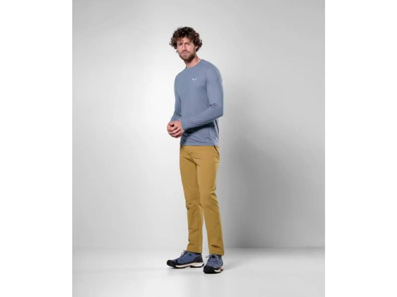 Salewa Puez Dry męska koszulka z długim rękawem Java Blue