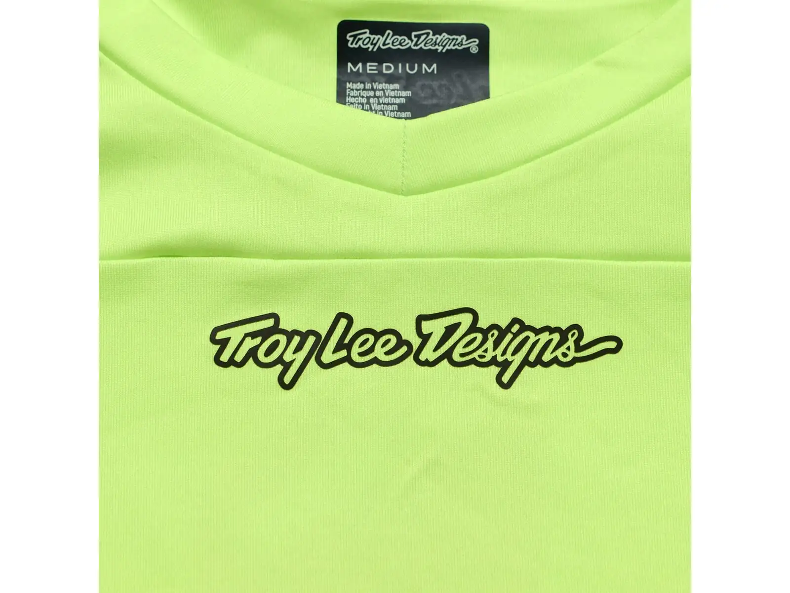 Troy Lee Designs Skyline Chill Rockslide męska koszulka z długim rękawem Glo Yellow