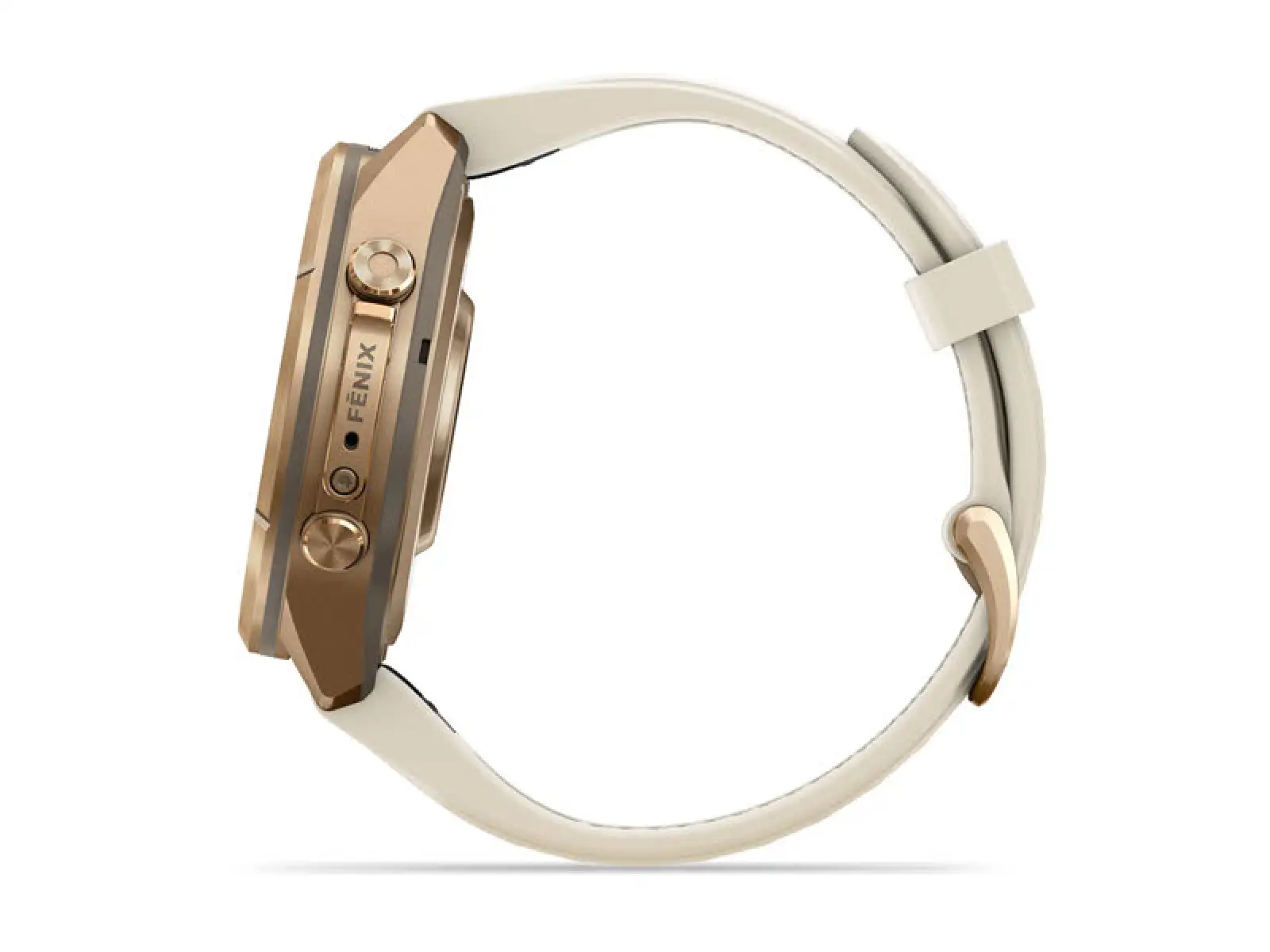 Garmin Fénix 9 Pro inReach 43 mm smartwatch Autumn gold Titanium Cream/French gray