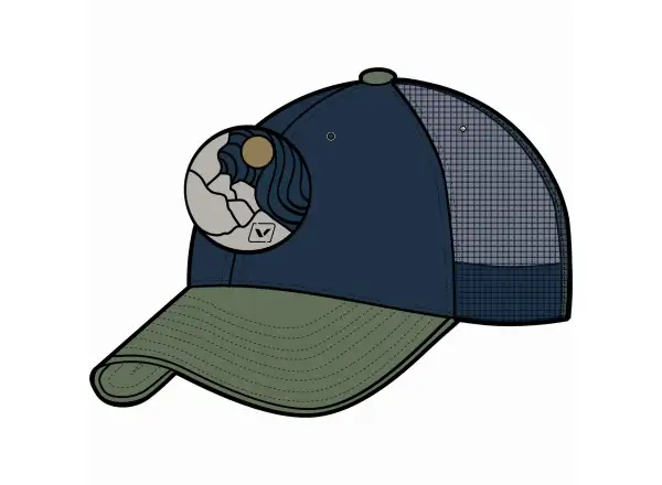 Viking Hat czapka navy/olive