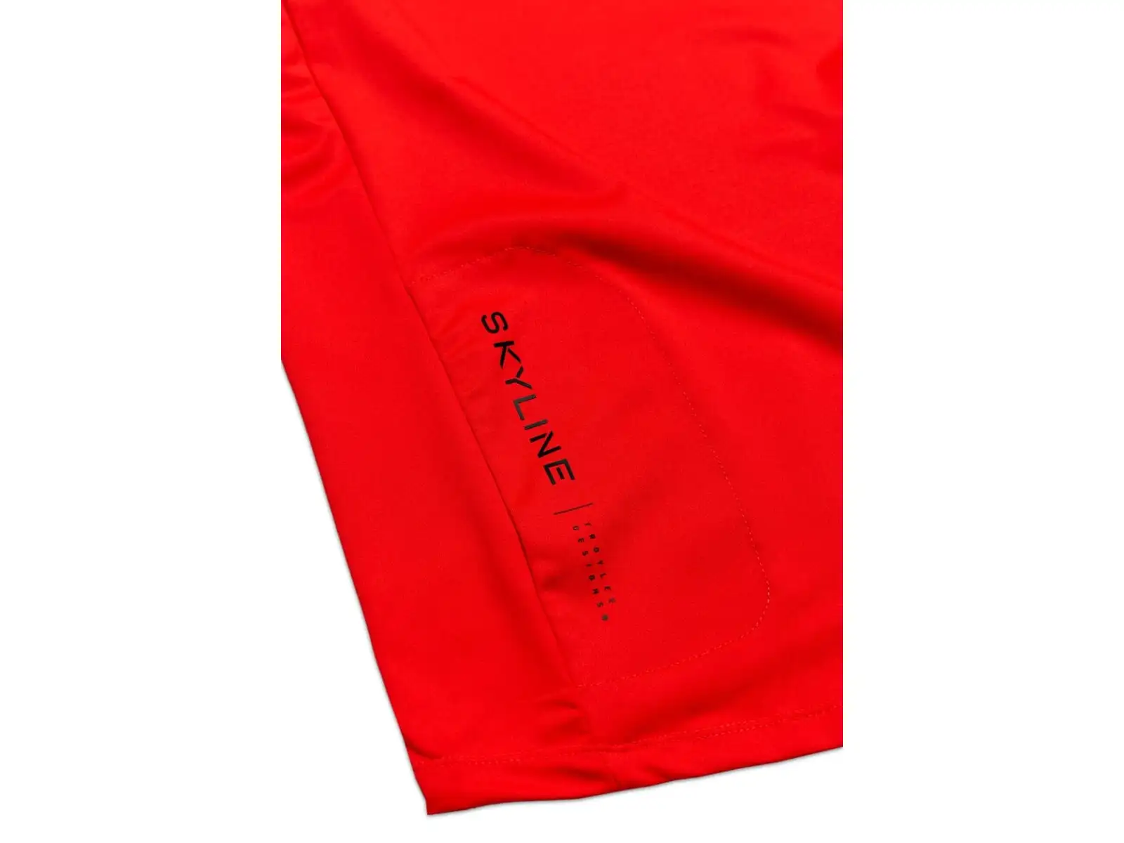 Troy Lee Designs Skyline Chill Iconic męska koszulka z długim rękawem Fiery Red