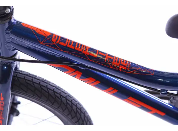 Amulet 16 Mini Superlite dark blue metalic/orange shiny rower dziecięcy