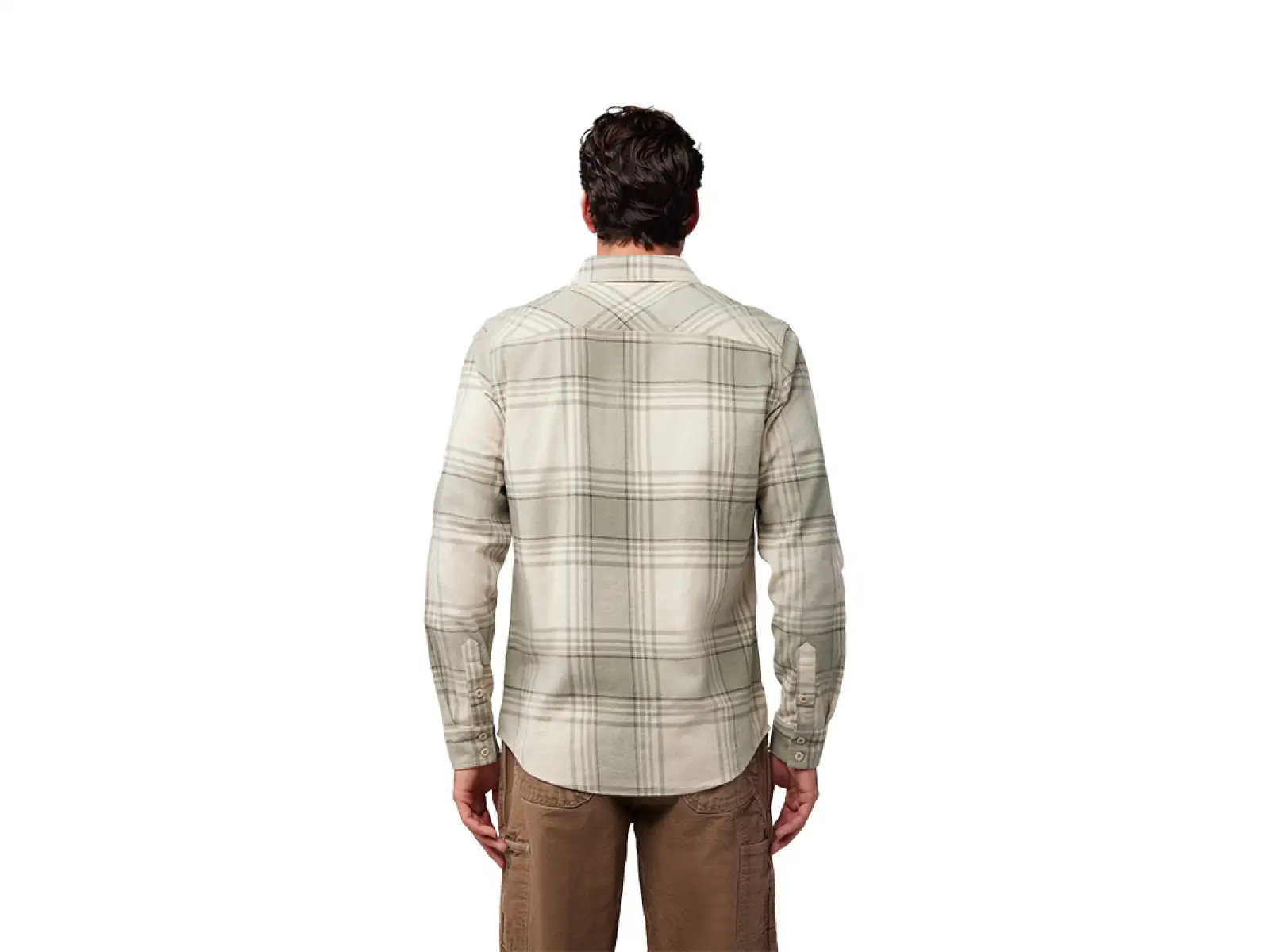 Fox Traildust Flannel koszula męska Cream