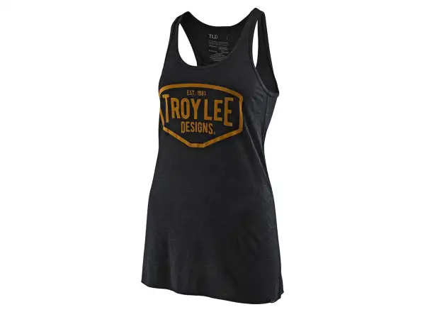 Troy Lee Designs Women Motor Oil Tank damski top Heather Black