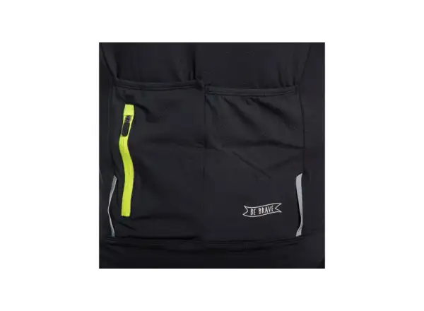 Sensor Cyklo Coolmax Classic męska koszulka z krótkim rękawem True Black
