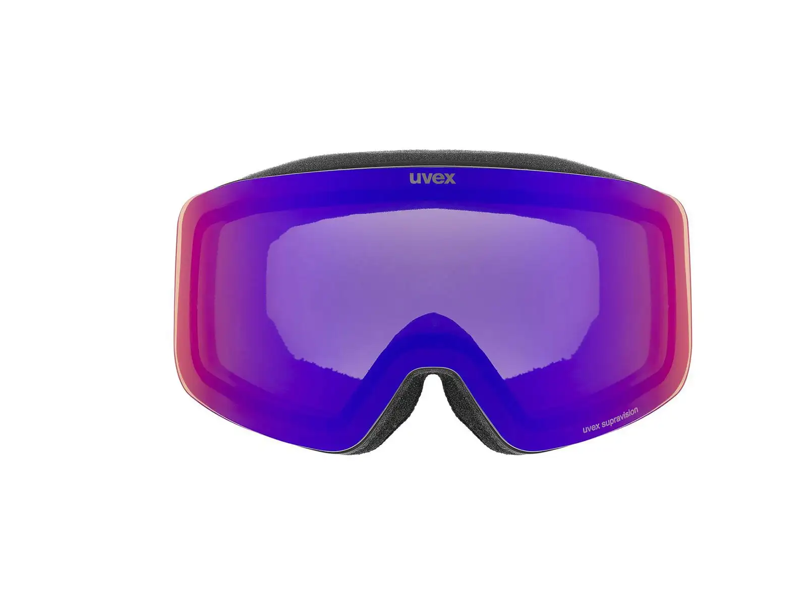 Uvex Pwdr Fm dziecięce gogle narciarskie Black Matt DL/Ruby On Green