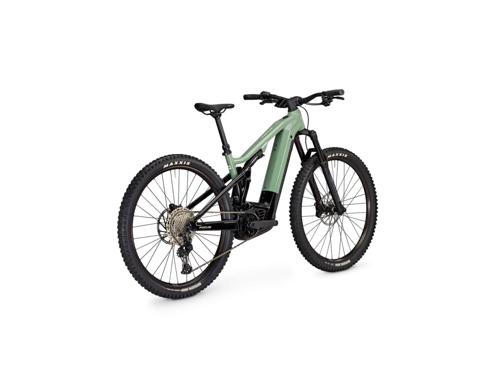 Focus Thron2 6.8 DI 750Wh górski rower elektryczny Mineralgreen Glossy / Magicblack Glossy